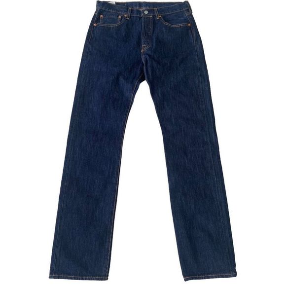 Levi's Other - NEW NWOT Levi’s 501 Denim Blue Jeans Men's 32 x 34 Dark Wash Button Fly, M23